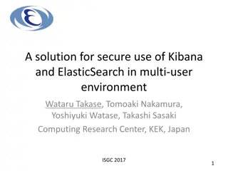 Secure Usage of Kibana & ElasticSearch in Multi-User Environments