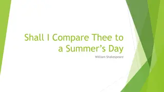 Analysis of Shakespeare's Sonnet 