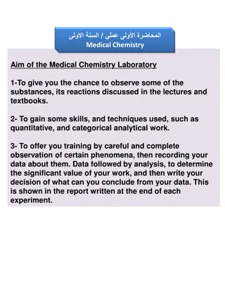 Laboratory Safety and Guidelines in Medical Chemistry