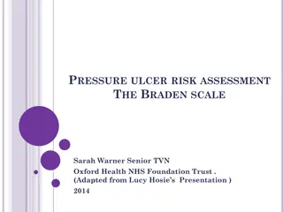 Pressure Ulcer Risk Assessment with the Braden Scale