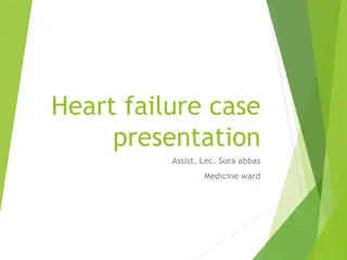 Comprehensive Heart Failure Case Presentation: Diagnosis and Treatment Plan