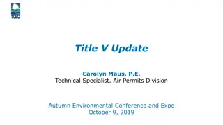 Environmental Permitting Updates: Autumn Conference Highlights