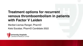 Treatment Strategies for Recurrent Venous Thromboembolism in Factor V Leiden Patients