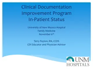 Importance of Clinical Documentation Improvement Programs in Healthcare