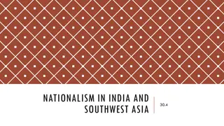 Nationalism in India and Southwest Asia: A Historical Overview