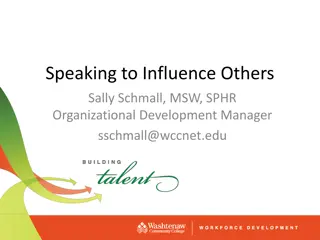 Effective Communication Strategies for Influence