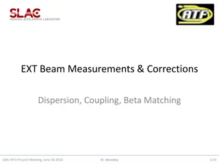 Beam Measurements and Corrections at 10th ATF2 Project Meeting (June 30, 2010)