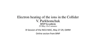 Ion Beam Intensity Enhancement Through Electron Heating in Collider Experiments