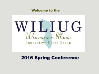 WILIUG Spring Conference Highlights 2016