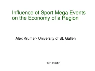 Impact of Hosting Mega Events on Regional Economy