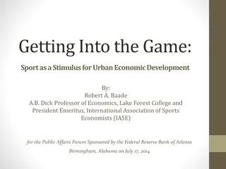 The Impact of Stadium Subsidies on Urban Economic Development