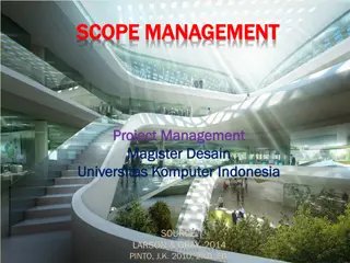 Project Scope Management in Project Management