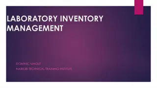 Effective Laboratory Inventory Management Practices