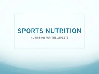 Role of Carbohydrates in Sports Nutrition