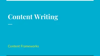 Effective Content Writing Strategies and Frameworks for Enhanced Engagement