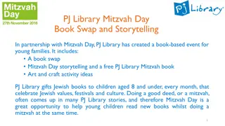 PJ Library Mitzvah Day Event for Young Families