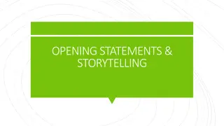 Mastering Opening Statements: Engage, Captivate, and Persuade