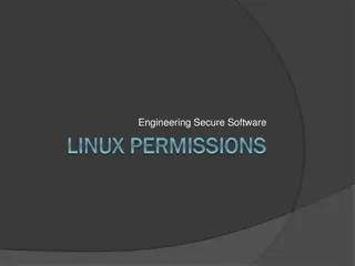 Linux File Permissions and Security Practices