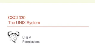 Understanding UNIX System Permissions and User Terminology