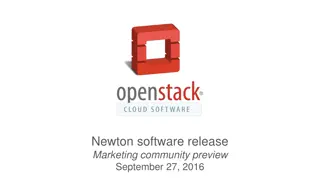 Latest OpenStack Newton Software Release Highlights