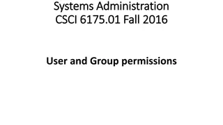 Understanding User and Group Permissions in Linux Systems