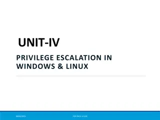 Understanding Privilege Escalation in Windows and Linux Systems