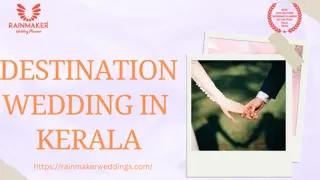 Luxury Destination Weddings