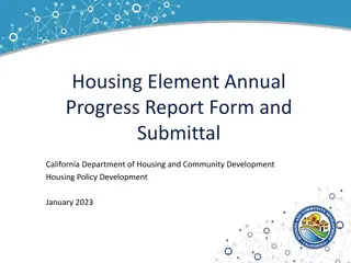 Comprehensive Guide to Housing Element Annual Progress Reporting in California