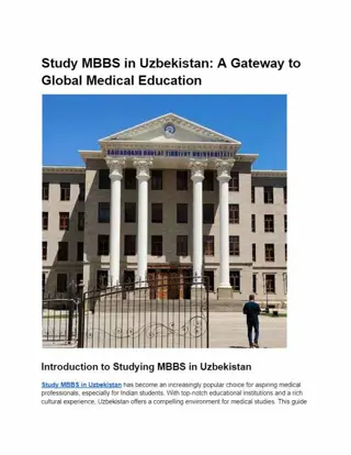 Study MBBS in Uzbekistan_ A Gateway to Global Medical Education_11zon