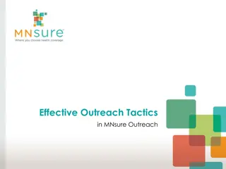 Effective Tactics for MNsure Outreach