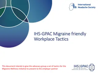 Migraine Wellness Initiative Tactics for Workplace Advocacy