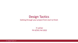 Mastering Design Tactics: A Comprehensive Guide for Project Success