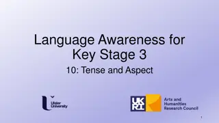 Tense and Aspect in Language Learning