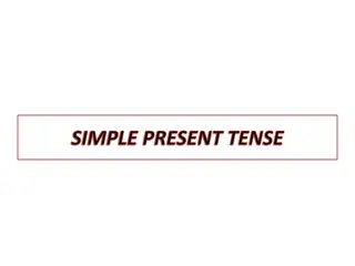 Simple Present Tense with Examples and Formation