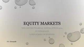 Overview of Chinese Equity Markets: History and Regulation