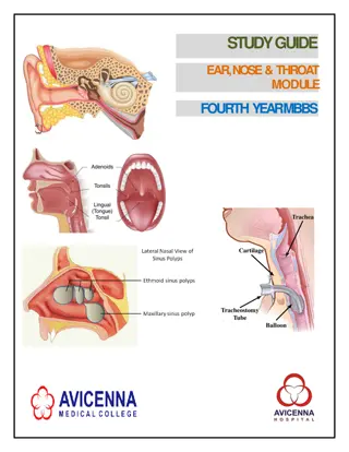 Integrating ENT and Eye Modules in 4th Year MBBS Curriculum at Avicenna Medical College