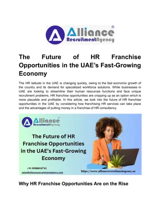 The Future of HR Franchise Opportunities in the UAE’s Fast-Growing Economy