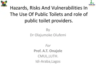 Hazards and Risks Associated with Public Toilets