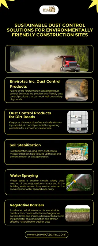 Sustainable Dust Control Solutions for Environmentally Friendly Construction Sites