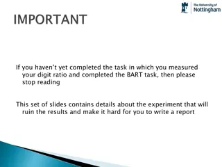 Effects of Experimenter Bias on Risk-Taking Behaviors