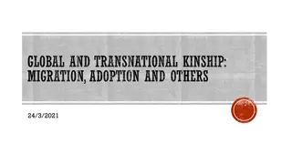 Global and Transnational Kinship: Migration, Adoption, and Others