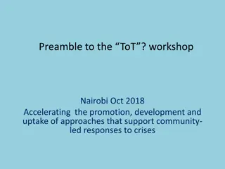 Accelerating Community-Led Crisis Responses Workshop