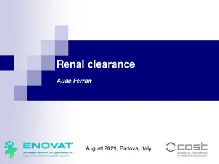 Renal Clearance and its Physiological Mechanisms