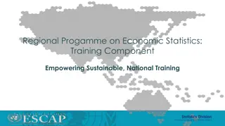 Regional Programme on Economic Statistics Training Component