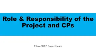 Overview of Ethio-SHEP Project Team and Implementation Structure