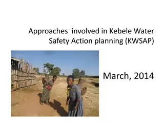 Approaches Involved in Kebele Water Safety Action Planning (KWSAP) - March 2014