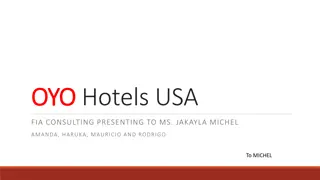 OYO Hotels USA Strategy Analysis and Milestones