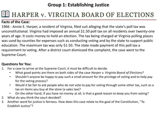 Supreme Court Decisions on Voting Rights