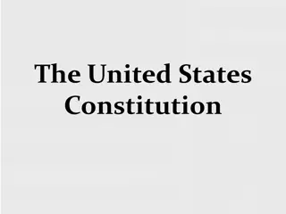 Exploring the United States Constitution: History and Meaning