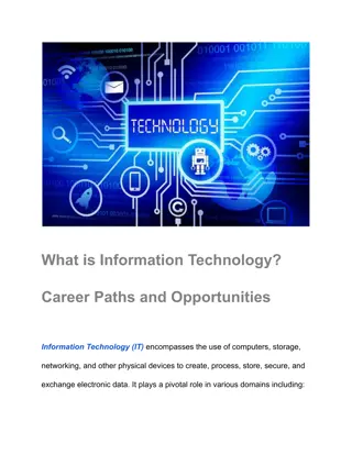 What is Information Technology?